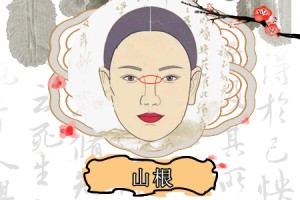 山根凹陷的女人面相